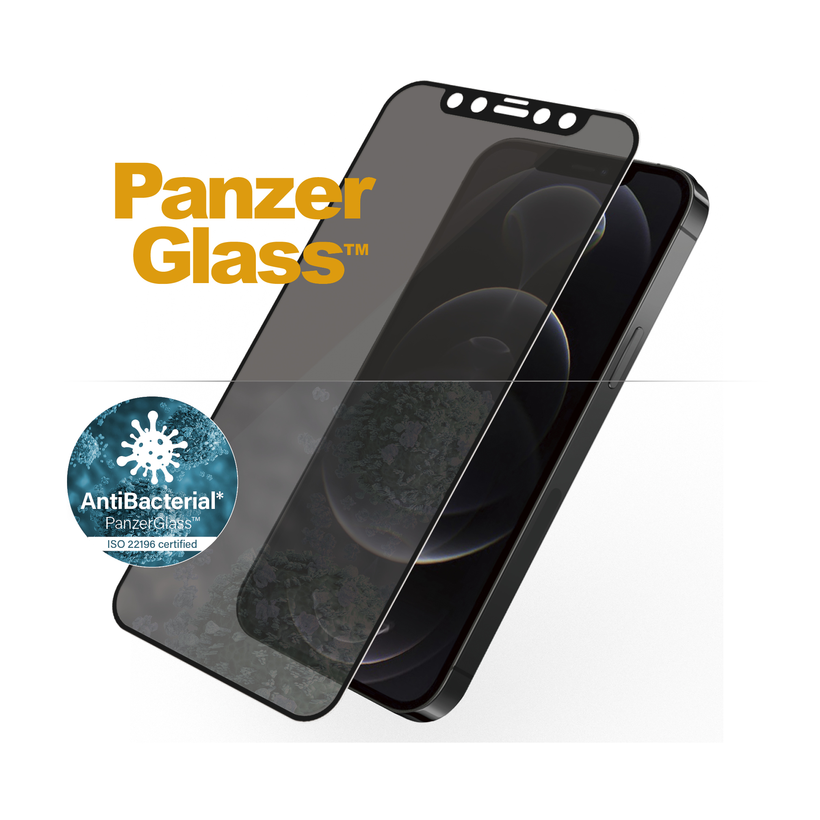 Pohl. och. PanzerGlass CF iPhone 12/Pro