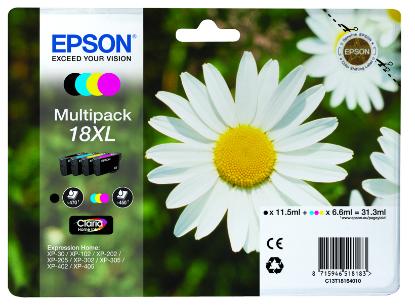 Epson 18XL tinta multipack