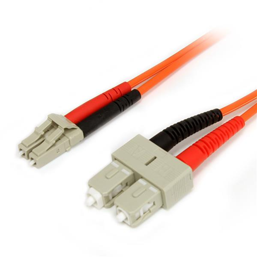 Câble patch FO duplex LC-SC 2m 62,5/125µ