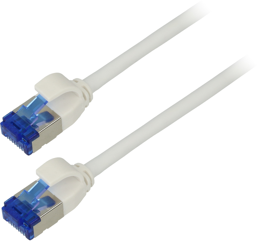 Patch Cable RJ45 S/FTP Cat6a 15m White