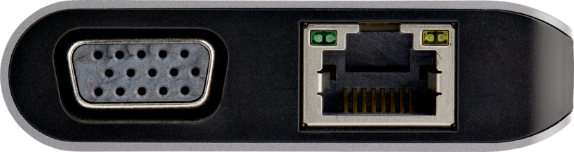 Sta. accueil StarTech USB-C 3.0-HDMI/VGA