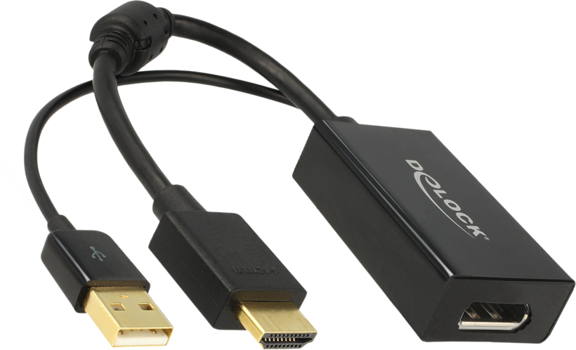 Converter HDMI A/m-DisplayPort/f