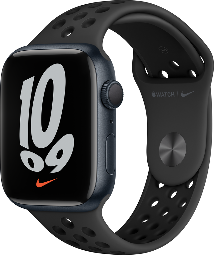 Apple Watch Nike S7 GPS 45 Alu mittern.