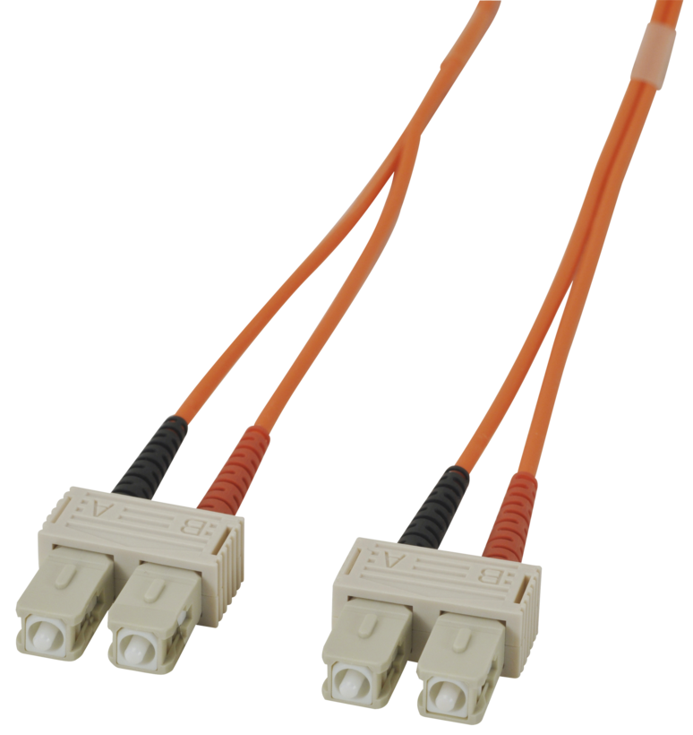 FO Duplex Patch Cable SC-SC 50/125µ 1m