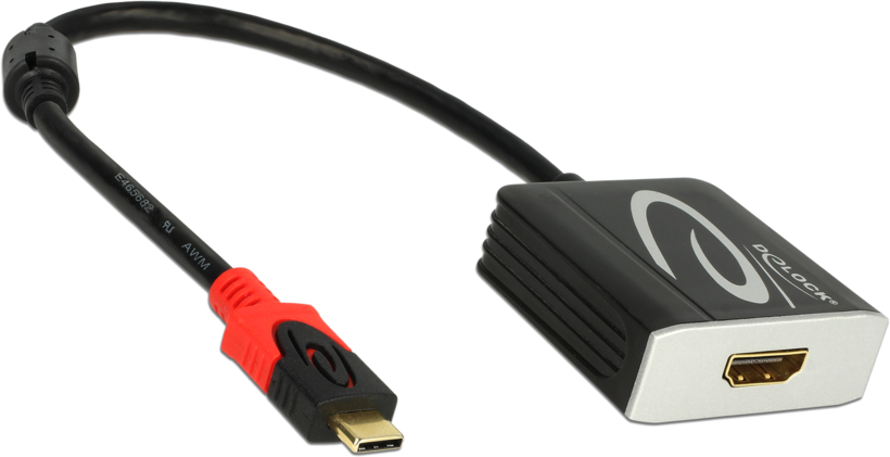 Adapter USB Type-C/m-HDMI/f