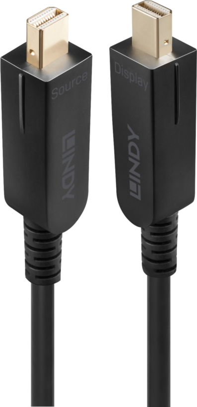 Cable híbrido LINDY Mini-DP/DP 20 m