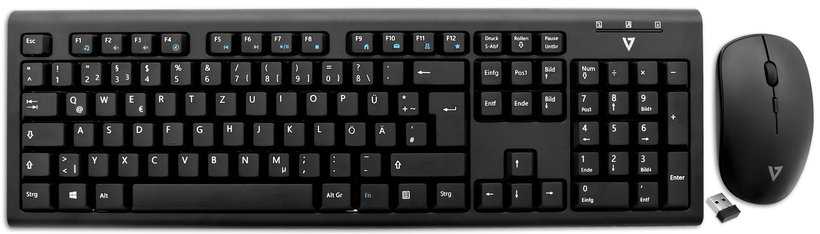 V7 CKW200 Tastatur und Maus Set