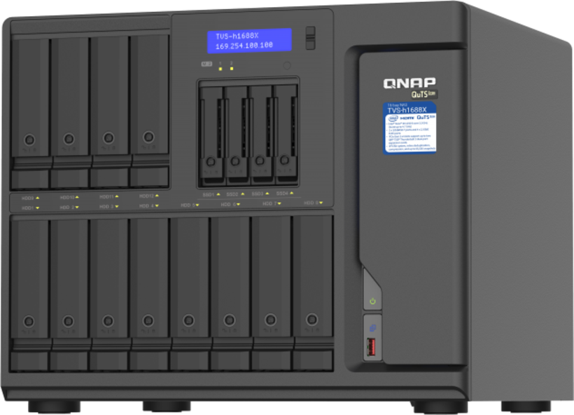 QNAP TVS-h1688X 32GB 16bay NAS