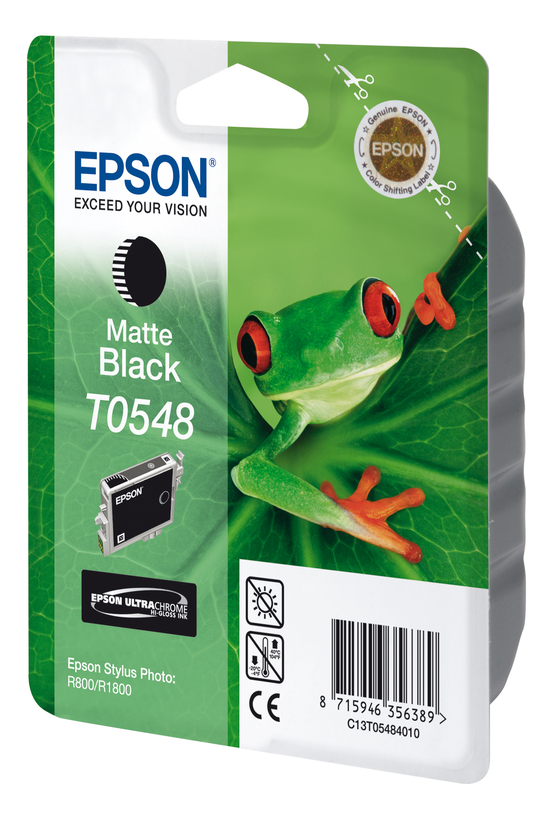 Epson T0548 tinta, mattfekete