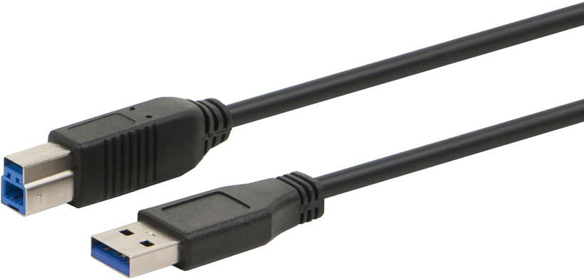 Cable USB 3.0 A/m-B/m 3m Black