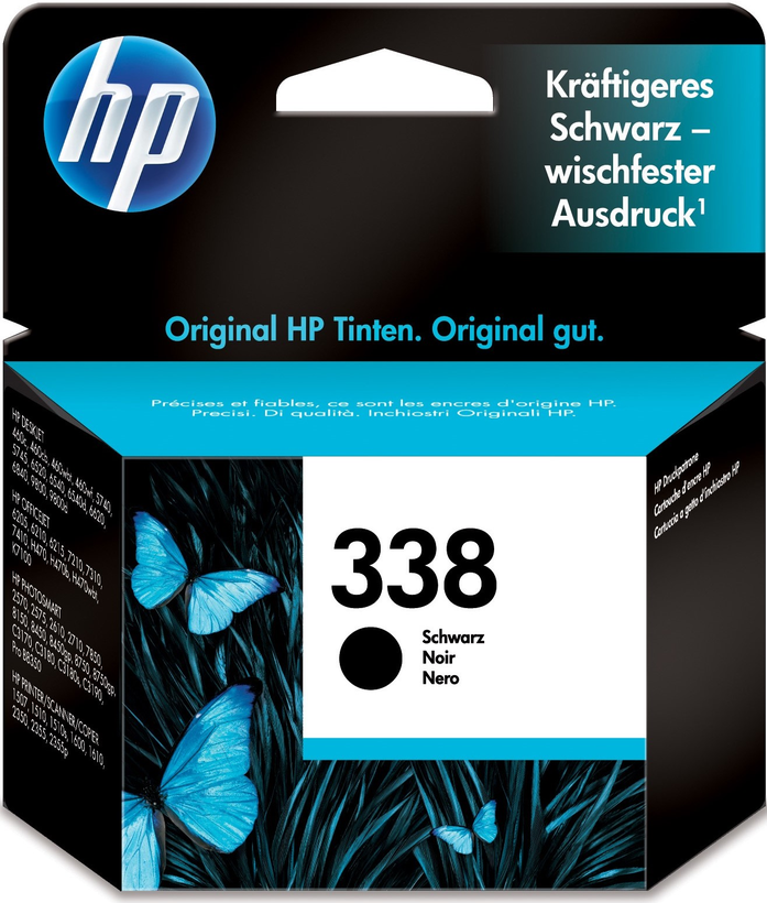 HP Cartucho de tinta 338 negro