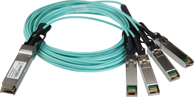 Câble QSFP+ m. - 4 x SFP+ m., 3 m