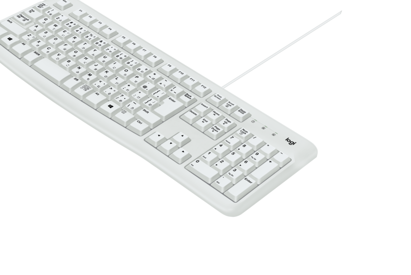 Logitech K120 Tastatur for Business weiß