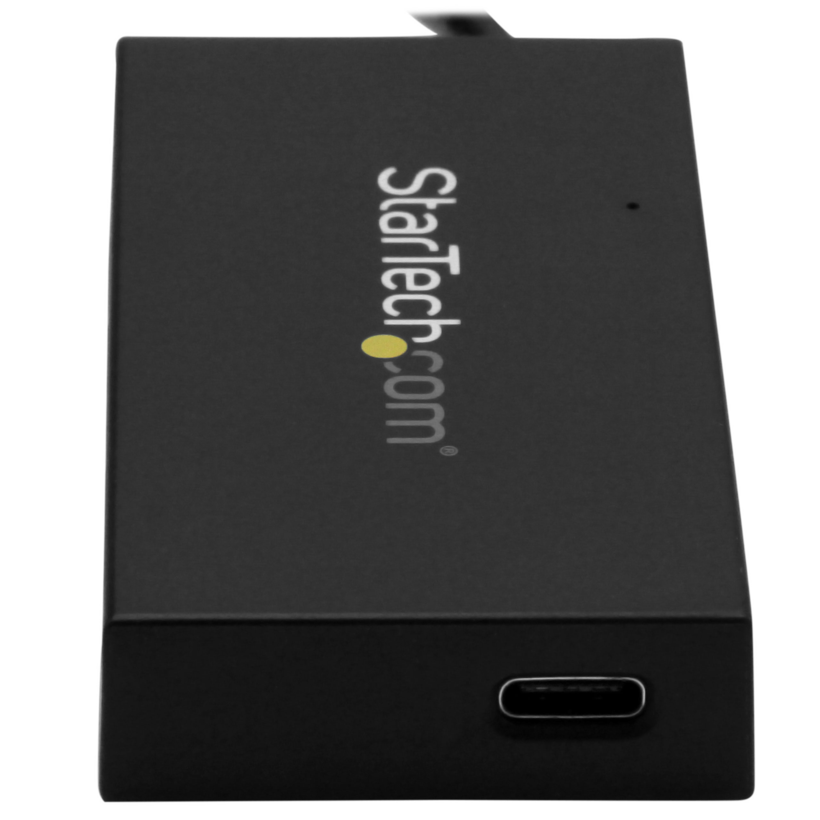 Hub USB3.0 StarTech 4 ports type C, noir