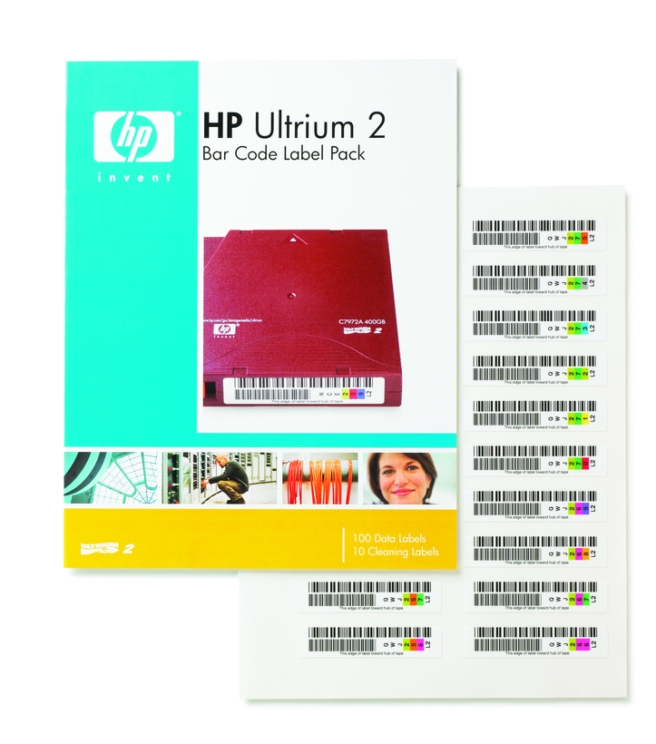 HP Ultrium 2 barcodelabels (100+10)