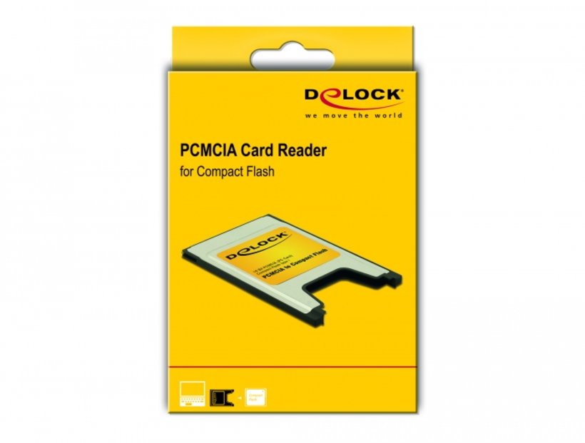 Adaptateur Delock CompactFlash - PCMCIA