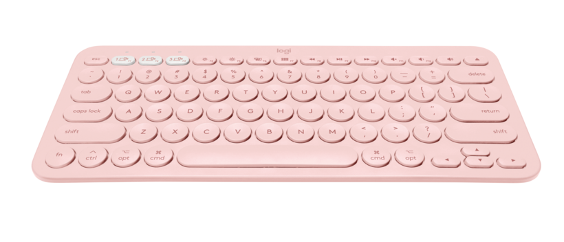 Logitech K380 für Mac Tastatur rose