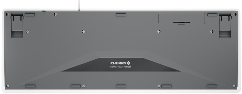 CHERRY STREAM PROTECT Tastatur weiß