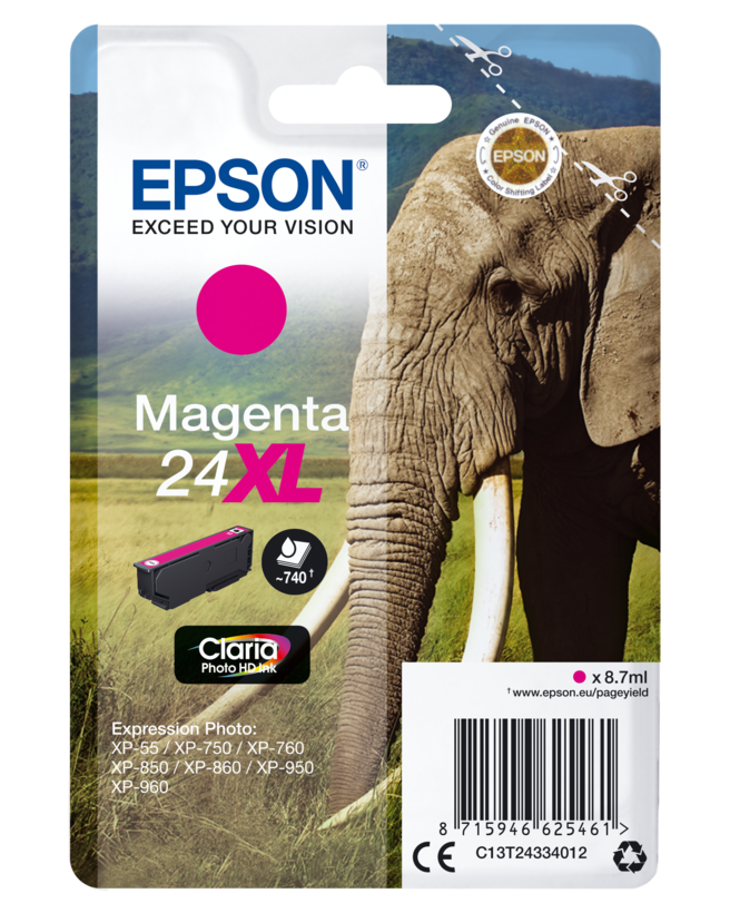Epson 24XL Tinte magenta