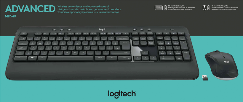 Sada klávesnice a myši Logitech MK540