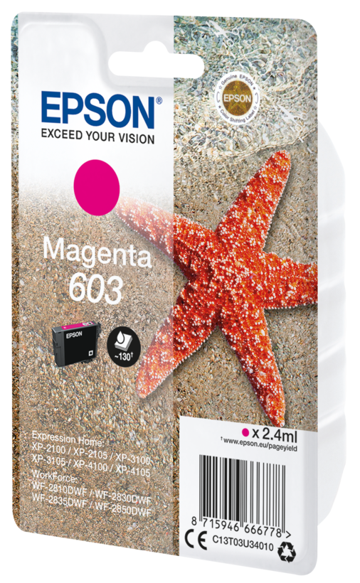 Epson 603 tinta, magenta