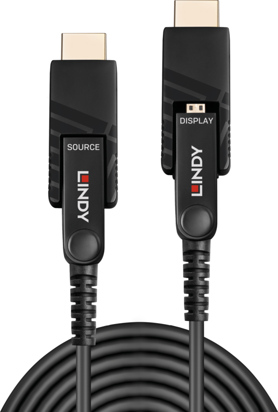 Cable híb. LINDY micro HDMI/HDMI/DVI 50m