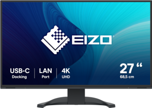 EIZO FlexScan EV2740X monitor fekete