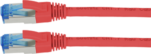 Patch kabely ARTICONA RJ45 S/FTP Cat6a červené