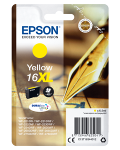 Epson 16XL Tinte gelb
