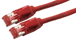 Cavo patch S/FTP RJ-45 Cat6 2 m rosso