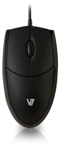 V7 Ratón óptico USB MV3000, negro