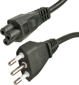 Power Cable Local/m - C5/f 2.0m Black