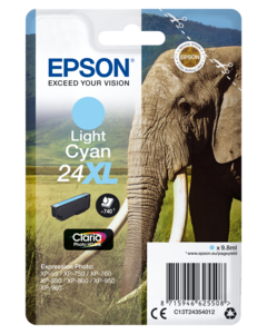 Epson 24XL Ink Light Cyan