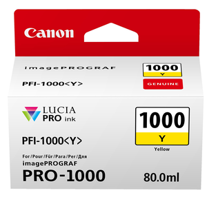 Canon PFI-1000Y tinta, sárga