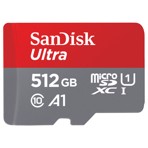 Carte microSDXC 512 Go SanDisk Ultra