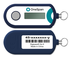 DIGIPASS GO-6 Token One button OTP
