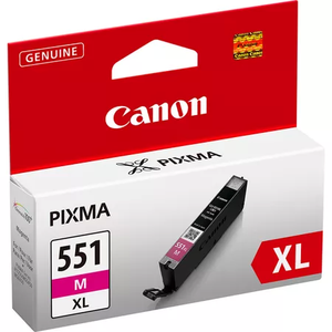 Inkoust Canon CLI-551M XL, purpurový
