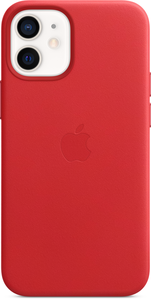 Apple iPhone 12 mini Leather Case RED