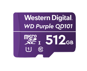 Scheda micro SDXC 512 GB Purple SC QD101