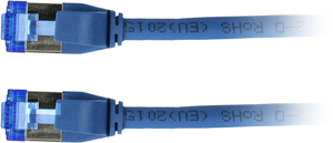 Patch kabely ARTICONA RJ45 S/FTP AWG 28 Cat6a modré