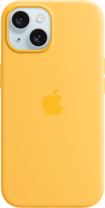 Apple iPhone 15 Silikon Case gelb