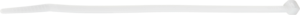 Serre-câbles 203 x 4 mm(L+l.) x100 blanc