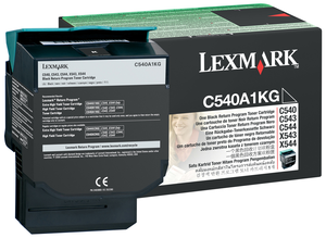 Lexmark C54x/X54x visszav. toner fekete