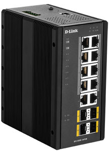 D-Link DIS-300G-14PSW PoE ipari switch