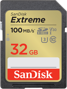 Scheda SDHC 32 GB SanDisk Extreme