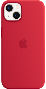Capa em silicone Apple iPhone 13 com MagSafe