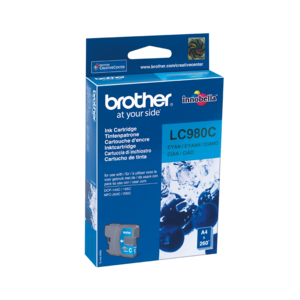 Encre Brother LC-980C, cyan