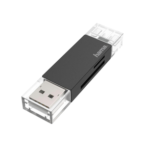 Hama Basic USB 3.0/A+C OTG Kartenleser