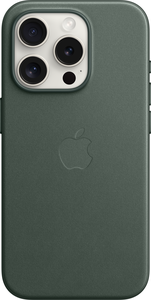 Capa FineWoven Apple iPhone 15 Pro verde