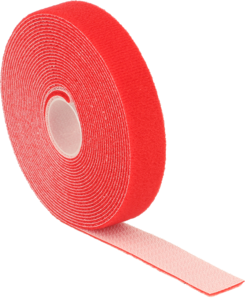 Rouleau serre-câble scratch 5000mm rouge
